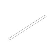 Exterior Door molding MOULDING Outside - Left, Lower (Exterior Appearance)