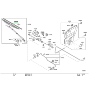 BLADE ASSY,WINDSHIELD WIPER 1