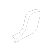Seat Trim Panel Cover - Rear
