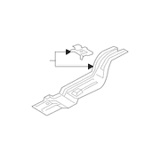 Floor Sidemember Side Rail - Right, Front (Regular Wagon)