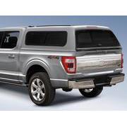 F-150 2021-2024 Leer Group Iconic Silver CabHigh Sport Bed Cap for 5.5 Bed, Paint Code JS - NON-RETURNABLE