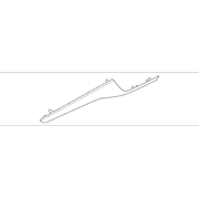 Door Trim Molding Panel Applique - Right, Front