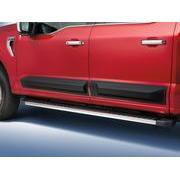 Air Design® Matte Black Door Molding Trim Kit for Super Cab