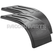FENDER-TRACTOR HALF TANDEM (BLK)
