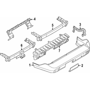 Bumper Impact Bar Towbar Reinforcement Rebar