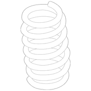 Coil Spring - Right, Rear