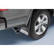 Black Splash Guards with Stainless Steel Insert - SRW