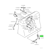 TUBE,T/C OIL RETURN 1