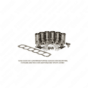Overhaul Kit with 16.5:1 Compression Ratio, Cleaner, 2.5 mm and 1.1 mm Dome