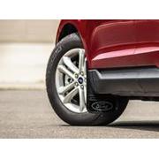 Edge 2020-2024 Gatorback Black Ford Logo Splash Guards Front Pair