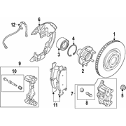 Disc Brake Caliper - Right, Front