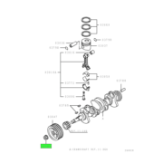 NUT,CRANKSHAFT PULLEY 1