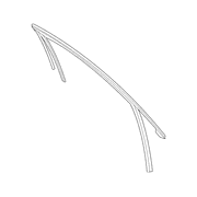 Window Channel Track - Left, Front