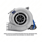 Exhaust Gas Turbocharger, CL5 DD13 EPA10/GHG14