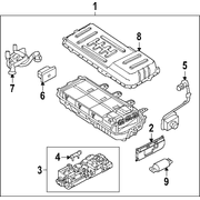 Drive Motor Battery Pack Cover Panel - 3.0L