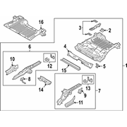 Floor Pan - Rear, Center