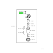 GASKET,OIL FILTER INR 5