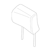 Headrest Cover and Pad <br>Headrest part of the Seat Java
