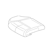 Seat Cover Cushion - Right, Front, Driver