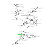 CLAMP,EXHAUST TAIL PIPE 1