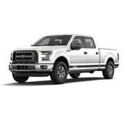 F-150 2021-2024 VISCO Matte Black Body Tri-Bar Stripe Kit
