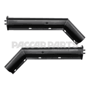 27" MUDFLAP HNGR,PNTD,ANG,PR, 1-1/8"