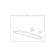 Roof Opening Trim molding - Front, Rear