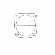 Governor to Fuel Pump Adapter Gasket for 8.2L