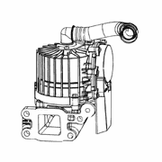 Timing Case Cover with Seal for DD15