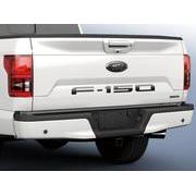 Low Gloss Black Lettering Tailgate Badge