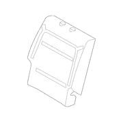 Seat Back Cushion Pad - Right, Rear