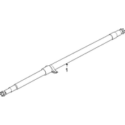 Drive Shaft Prop <br>A that transfers power from the vehicles Drivetrain to its differentials -