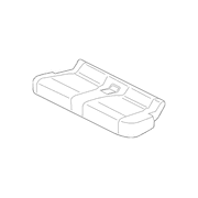 Seat Cover Cushion - Left, Rear