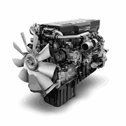 PowerChoice Engine for Detroit Diesel DD15 14.8L GHG14, Built to ESN Specification with Jake Brakes and A/T Turbo