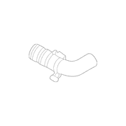 Engine Coolant Hose Water Tube - Outlet 2.3L