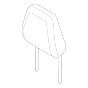 Cover And Pad Headrest - Left, Right, Front