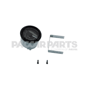 TACHOMETER-900 SER RPM W/ HOURMETER BLK