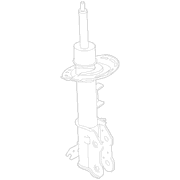 Suspension Strut - Right, Front