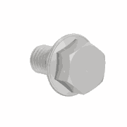 Hex Head Flange Bolt M10 x 16 - 1.5 x 16 - 10.9 Grade