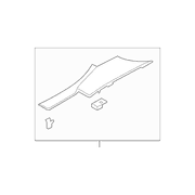 Door Sill Plate Scuff - Right (Cypress)