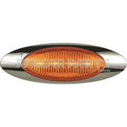 Kenworth® Marker Light Bulb Connector Bezel Amber Poly M1