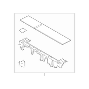 Seat Track Frame - Front, Driver