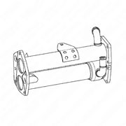 Exhaust Gas Cooler EGR for OM924 EPA04