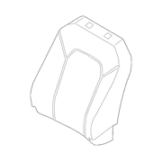 Carmelo Seat Cover <br>A used to replace the original equipment back cushion of a vehicles