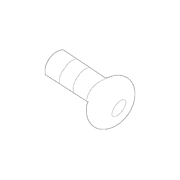 Seat Belt Receptacle Screw Bolt - M10 X 30MM, Rear