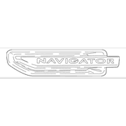 NamePlate Emblem <br>Fender Fender Name Plate OrNament - Right, Front