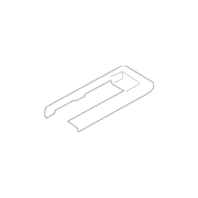 Seat Track Cover - Right, Rear