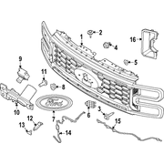 Grille Molding Filler - Left, Right, Front