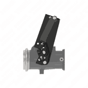 Manifold Flange with Exhaust and Bypass Flap
