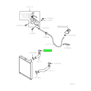 CLIP,RADIATOR PIPING 1